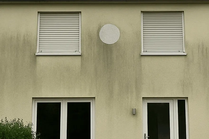 Vorher – vor der Reinigung